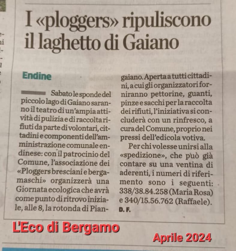 L'Eco di Bergamo aprile 2024